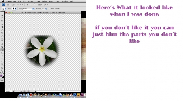 Creation of FLOWAH: Step 8